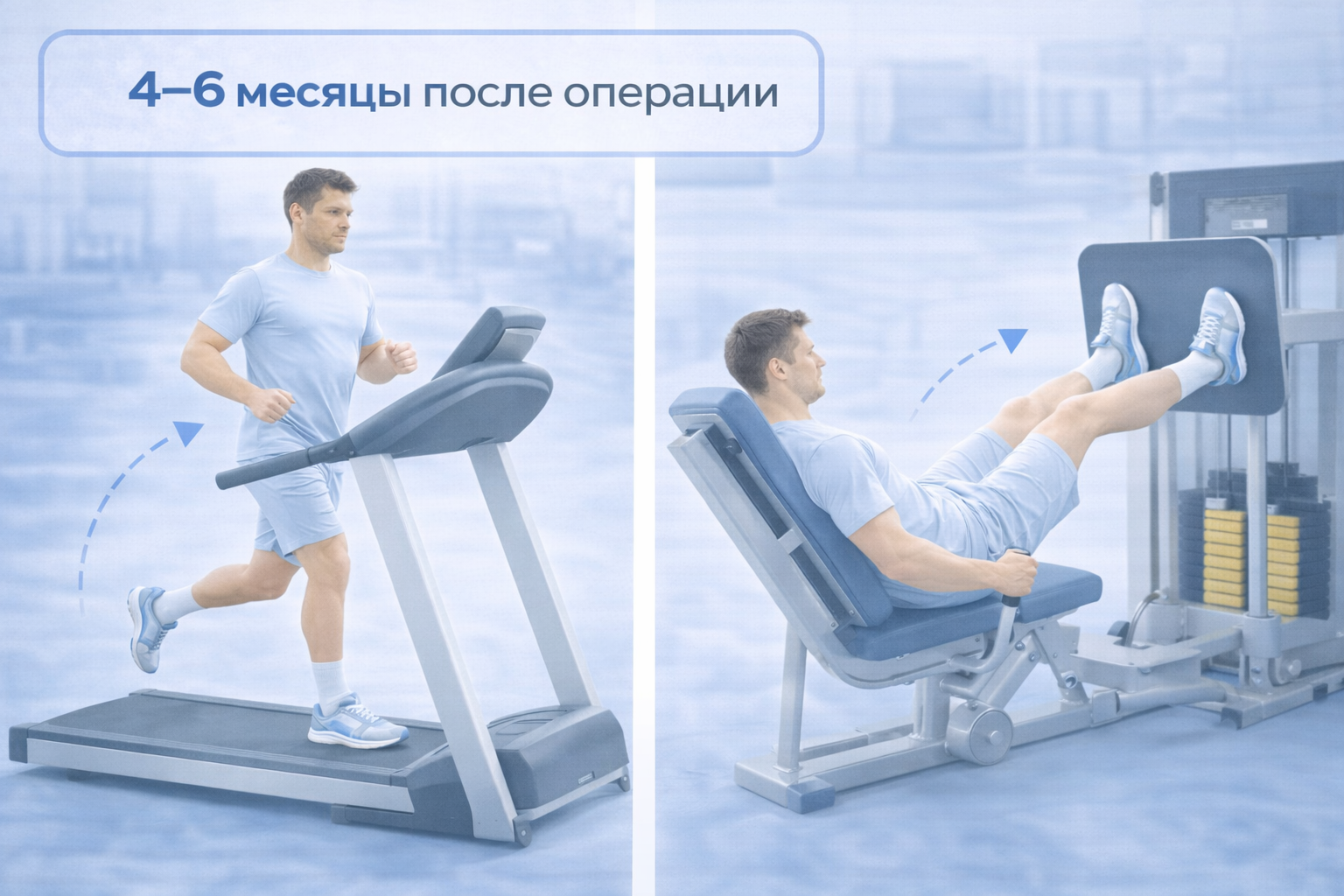 силовая реабилитация после ПКС