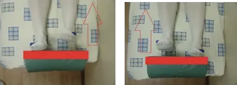 Сгибание стопы с сопротивлением